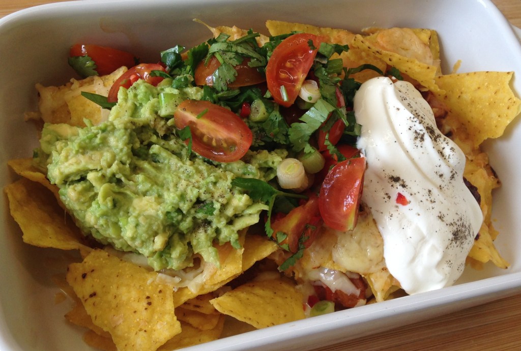 Nachos with Chipotle Sauce and&nbsp;Sides