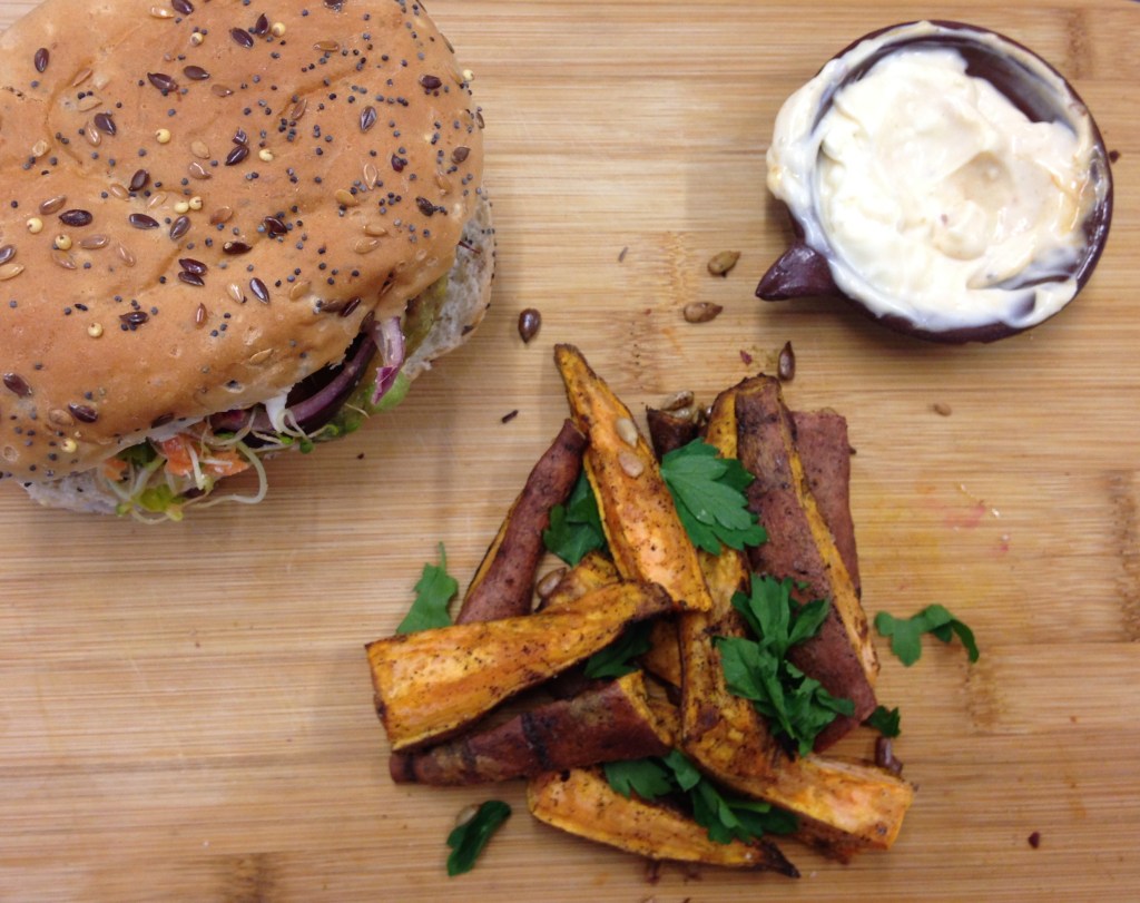 Superfood Burger and&nbsp;Fries
